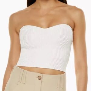 Aritzia Babaton Sculpt Knit Sweetheart Tube Top